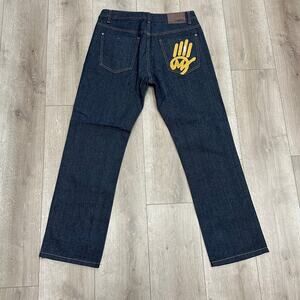 Miskeen Originals Dark Blue Denim Jeans Pants size 34x32 B31